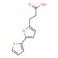 3-[5-(thiophen-2-yl)furan-2-yl]propanoic acid