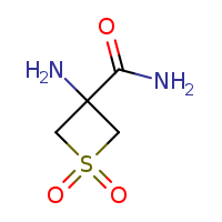 3-amino-1,1-dioxo-1??-thietane-3-carboxamide