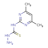 3-amino-1-(4,6-dimethylpyrimidin-2-yl)thiourea