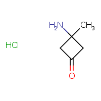 3-amino-3-methylcyclobutan-1-one hydrochloride