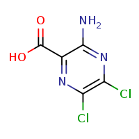 3-amino-5,6-dichloropyrazine-2-carboxylic acid
