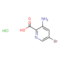 3-amino-5-bromopyridine-2-carboxylic acid hydrochloride