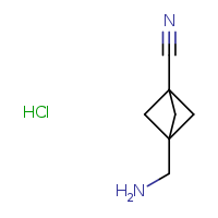 3-(aminomethyl)bicyclo[1.1.1]pentane-1-carbonitrile hydrochloride