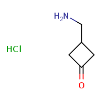 3-(aminomethyl)cyclobutan-1-one hydrochloride
