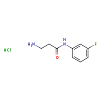 3-amino-N-(3-fluorophenyl)propanamide hydrochloride