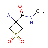3-amino-N-methyl-1,1-dioxo-1??-thietane-3-carboxamide