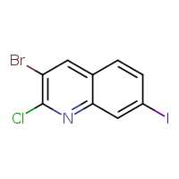 3-bromo-2-chloro-7-iodoquinoline