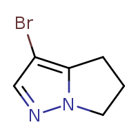 3-bromo-4H,5H,6H-pyrrolo[1,2-b]pyrazole