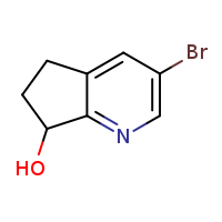 3-bromo-5H,6H,7H-cyclopenta[b]pyridin-7-ol