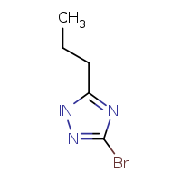 3-bromo-5-propyl-1H-1,2,4-triazole