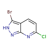 3-bromo-6-chloro-2H-pyrazolo[3,4-b]pyridine