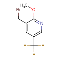 3-(bromomethyl)-2-methoxy-5-(trifluoromethyl)pyridine