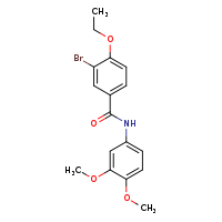 3-bromo-N-(3,4-dimethoxyphenyl)-4-ethoxybenzamide