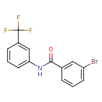 3-bromo-N-[3-(trifluoromethyl)phenyl]benzamide