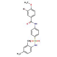 3-bromo-N-{4-[(2,4-dimethylphenyl)sulfamoyl]phenyl}-4-methoxybenzamide