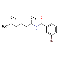 3-bromo-N-(6-methylheptan-2-yl)benzamide