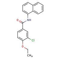3-chloro-4-ethoxy-N-(naphthalen-1-yl)benzamide
