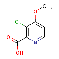 3-chloro-4-methoxypyridine-2-carboxylic acid