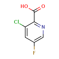 3-chloro-5-fluoropyridine-2-carboxylic acid