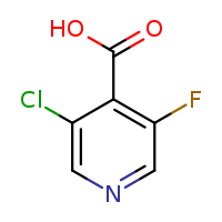 3-chloro-5-fluoropyridine-4-carboxylic acid
