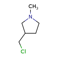 3-(chloromethyl)-1-methylpyrrolidine