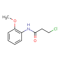 3-chloro-N-(2-methoxyphenyl)propanamide
