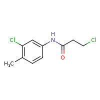 3-chloro-N-(3-chloro-4-methylphenyl)propanamide