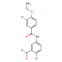 3-chloro-N-(4-chloro-3-nitrophenyl)-4-ethoxybenzamide