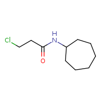 3-chloro-N-cycloheptylpropanamide