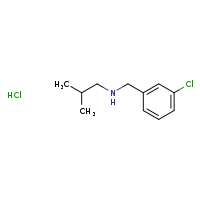 [(3-chlorophenyl)methyl](2-methylpropyl)amine hydrochloride