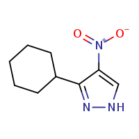 3-cyclohexyl-4-nitro-1H-pyrazole