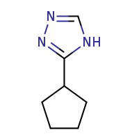 3-cyclopentyl-4H-1,2,4-triazole
