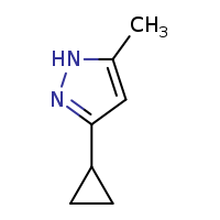 3-cyclopropyl-5-methyl-1H-pyrazole