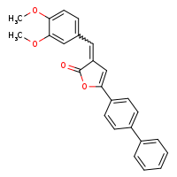 (3E)-5-{[1,1'-biphenyl]-4-yl}-3-[(3,4-dimethoxyphenyl)methylidene]furan-2-one
