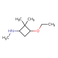 3-ethoxy-N,2,2-trimethylcyclobutan-1-amine
