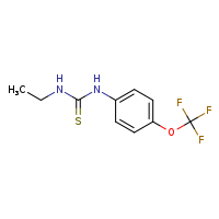 3-ethyl-1-[4-(trifluoromethoxy)phenyl]thiourea