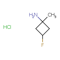 3-fluoro-1-methylcyclobutan-1-amine hydrochloride