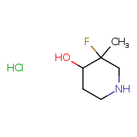 3-fluoro-3-methylpiperidin-4-ol hydrochloride
