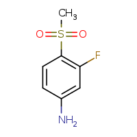 3-fluoro-4-methanesulfonylaniline