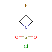 3-fluoroazetidine-1-sulfonyl chloride
