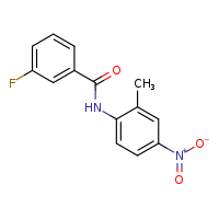 3-fluoro-N-(2-methyl-4-nitrophenyl)benzamide