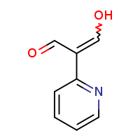 3-hydroxy-2-(pyridin-2-yl)prop-2-enal