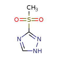 3-methanesulfonyl-1H-1,2,4-triazole
