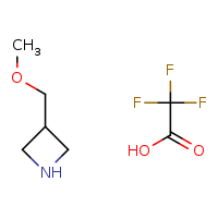 3-(methoxymethyl)azetidine; trifluoroacetic acid