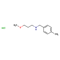(3-methoxypropyl)[(4-methylphenyl)methyl]amine hydrochloride