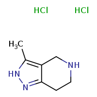 3-methyl-2H,4H,5H,6H,7H-pyrazolo[4,3-c]pyridine dihydrochloride