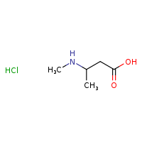 3-(methylamino)butanoic acid hydrochloride
