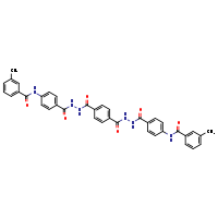 3-methyl-N-[4-({[4-({[4-(3-methylbenzamido)phenyl]formohydrazido}carbonyl)phenyl]formohydrazido}carbonyl)phenyl]benzamide
