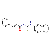 3-(naphthalen-2-yl)-1-[(2E)-3-phenylprop-2-enoyl]thiourea