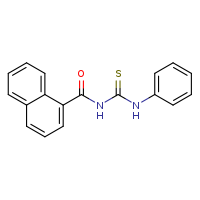3-(naphthalene-1-carbonyl)-1-phenylthiourea